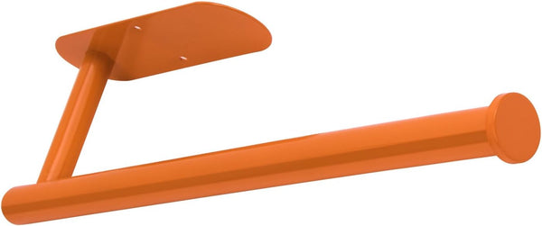 YeeBeny Orange Paper Towel Holder Kitchen Roll Holder, Paper Towel Holder - Self