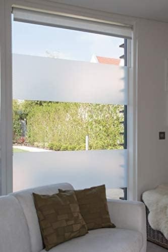 d-c-fix Self-Adhesive Privacy Glass Window Film, Milky, 17" x 78" Roll, 346-0211