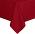 sancua Square Tablecloth, 54 x 54 Inch, Stain and Wrinkle Resistant Polyester for Dining