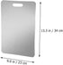 BESTOYARD Stainless Steel Cutting Board, 13.3"x9" for Child Fruit Kitchenware
