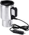 450ML 12V Car Heating Cup, Stainless Steel Electric Kettle Boiler, Portable Coffee Tea Warmer with Cigarette Lighter