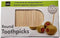 600-Count Round 2.5" Long Wooden Toothpicks, Great for Appetizers, Baking, and More! (1-pack)