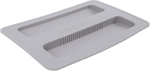 DOITOOL Silicone Toaster Cover 1PCS - 2 Slice Bread Maker Upper Cover, Washable Toaster Machine Cover (Grey, 15.7 x