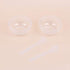 10 Sets Slime Bowl Mixing Tool Makeup Bowls, Plastic Glue Mixer for Makeup Crafts (Transparent)