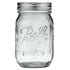 Ball Glass 389579 Clear Pint Mason, Regular Mouth, 2 Count (Pack of 1)