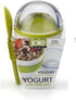 Backpacks, Joie Yogurt On The Go Portable Cup with Snap-On Spoon, Reusable Container with Separate Compartment