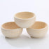 SEWACC 5pcs Unfinished Wooden Bowls, Unpainted Serving Bowls for Fruits, Salad, Cereal, Wood Crafts Bowls