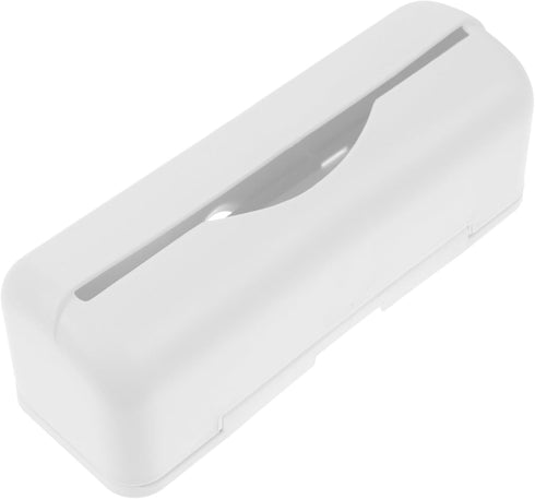 Luxshiny Wall-mounted Plastic Bag Holder, Trash Bag Dispenser, Easy Hanging Organizer for Home Kitchen