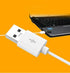 Japan NUHUi 37.5? Safe Waterproof USB Heating Pad Warmer, Fast Heating Stick Heater for Coffee, Tea, Water, 88cm Cable