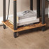 3-Tier TB01BB042 TUTOTAK End Table with Charging Station, Side Table with USB Ports and Outlets, Nightstand, Storage