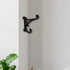 Comfy Hour Antique and Vintage Collection Cast Iron Single Coat Hook - Key Hook Clothes Rack Wall Hanger, Heavy Duty,