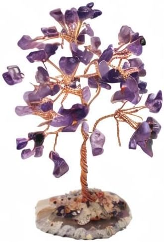 Mina Heal Healing Crystals Tree, Bonsai Tree for Home Decor, Spiritual Gifts for Energy Healing & Prosperity