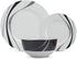 18-Piece Set, 6, Amazon Basics Complete Kitchen Dinnerware Microwave and Dishwasher Safe, Plates, Dishes, Bowls, Swirl