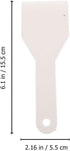 MAGICLULU Plastic Refrigerator Shovel, White De-Ice Scraper with Handle for Kitchen