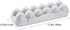 Egg Holder Container, 12 Grids Plastic Egg Storage Box, Shockproof Refrigerator Egg Carrier for Home, Kitchen