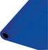 Creative Converting Cobalt Blue Plastic Banquet Table Cover Roll, 100' x 40", Quantity 1