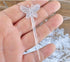 Comicfs 200 Pcs Plastic Cocktail Picks, 3.5" Fruit Toothpicks for Sandwich Appetizer, Party Supplies