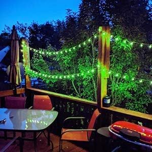 Solar String Lights Outdoor 120 LED 72 Ft, Crystal Globe Lights with 8 Lighting Modes, Waterproof Solar Powered for