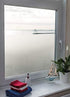 d-c-fix Self-Adhesive Privacy Glass Window Film, Milky, 17" x 78" Roll, 346-0211