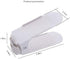 50% 12 Pack Closet Shoe Slots Organizer Double Layer Height Adjustable Free Standing Plastic Space Save Storage Units