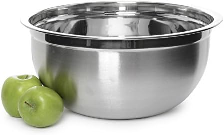 YBM HOME Deep Professional Stainless Steel Mixing Bowl for Cooking Baking, Mixing and Serving - 1 Quart, 1167 by YBM HOME