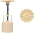 Cookie Press Mid-Autumn Festival Moon Cake Mould, 50g Cookie Stamp Set with 6 Pcs Mode Pattern for DIY Decoration