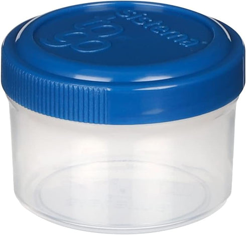 Sistema 4-Piece Salad Dressing and Condiment Containers with Lids for Lunch