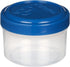 Sistema 4-Piece Salad Dressing and Condiment Containers with Lids for Lunch