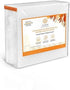 3D Sleep Mantra California King Adjustable Mattress Cover, White, Vinyl-Free Air Fabric, Waterproof, Machine Washable