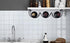 FOMANSH Under Cabinet Wine Rack, Metal Black Organizer for Liquor Bottles, Wall Mounted Kitchen Storage