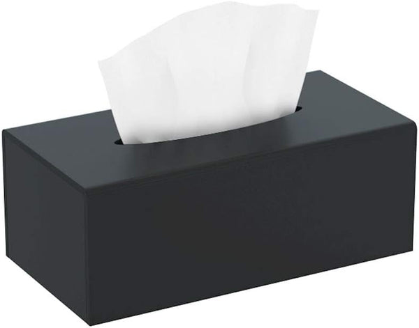 HIIMIEI Acrylic Tissue Box Cover Tissue Holder Napkin Dispenser for Home Office