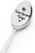 Christmas Birthday Gifts for Gigi Nana Spoon, Good Morning Gigi Spoon Gift for Grandma from Grandkids