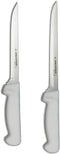 Dexter-Russell 7" and 8" Fillet Knife Bundle, Polypropylene White Handle, Flexible Boning Knives for Meat