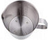 KSENDALO 48oz/6Cup SUS304 Stainless Steel Measuring Cup, Precision Engraved Markings for Liquid, Coffee, Milk & Espresso