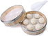 4 Pieces Round Silicone Reusable Steamer Mat Mesh Sheets for Food Dehydrator, 10" Diameter