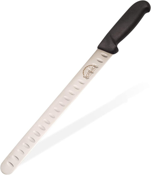 BBQ Smoked Brisket Knife for Meat Carving and Slicing - 11 Inch Blade with Granton Edge