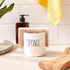 Off White Ceramic Sponge Holder Caddy - Stylish Kitchen Storage