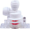 Max Water Reverse Osmosis Leak Detector Shut Off Valve, 20mm Pad, ¼” OD Quick Connect for RO Systems