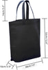 10PCS Reusable Tote Bags for Travel, Kitchen, Dining, Non-woven Fabric Grocery Bags with Handles