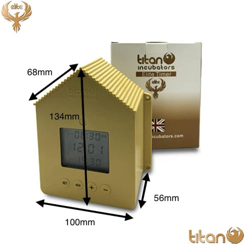 Titan Incubators Automatic Chicken Door/Automatic Chicken Coop Door Opener with Timer - Elite