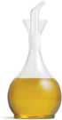 Eleton's Planet Pyriform 30oz Glass Olive Oil Dispenser Bottle - Oil & Vinegar Cruet with Pourers, No Funnel Needed