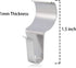 No-Hole Hooks Vinyl Siding Hangers - Low Profile, 4PK