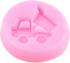 MIYAHOUSE Bulldozer Set 6 Silicone Molds Excavator Fondant Mold Crane Construction Truck Mold For Cake Decorating