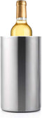 Jolitac Stainless Steel Wine Chiller Bucket - Double Wall Wine Cooler, Insulated Champagne Beer Ice Bucket