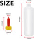 Haokixin 6Pcs 400 ml/13.5 oz 12 Mammal Goat Feeding Bottles and Nipples, Lamb and Kid Bottle, Livestock Baby Bottle