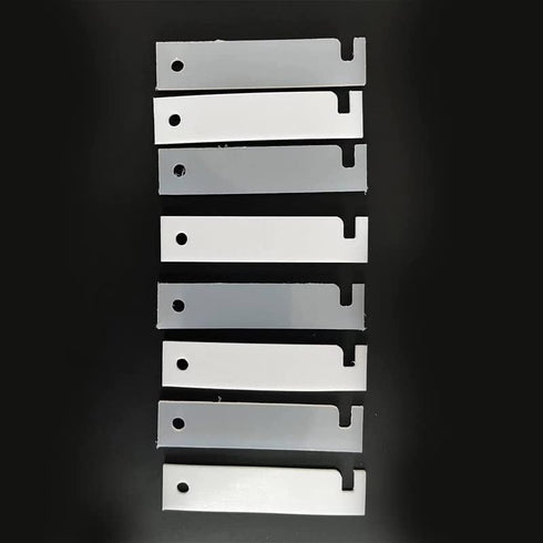 8PCS WE3M51 WE3M52 Clothes Dryer Replacement Kit, Teflon and Nylon Drum Bearing Slide