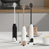 The HomeFlow Co. Milk Frother Handheld Foam Maker with Two Blades, Electric Whisk Mixer for Coffee, Frappe