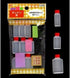 2054, 11pcs JapanBargain Japanese Travel Bottles for Dressing Spice Soy Sauce Squeeze Squirt Bottles Mini Sauce