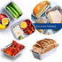 30 Pack 1Lb Mini Loaf Pans, Heavy Duty Disposable Aluminum Foil Bread Tins, Standard Size - 6" X 3.5" X 2.5"