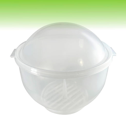 Trenton Gifts Set 2. 7" 8". Lettuce And Vegatable Storage Keeper. of X